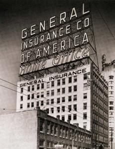 1928 – Early investor and board member in General Insurance Company of America Corporation (1923)